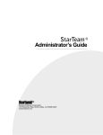 StarTeam Administrator`s Guide