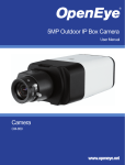 Camera 5MP Outdoor IP Box Camera Accessories