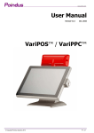 User Manual VariPOS&trade; / VariPPC&trade;