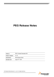 PEG 2.3.11 Release Notes