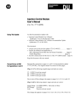 1771-6.5.49-DU3, Injection Control Module User`s Manual