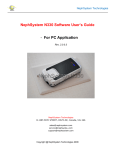 N330 User`s Manual for PC Application