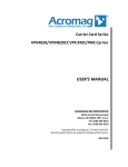 VPX4820 VPX XMC/PMC Carrier User Manual