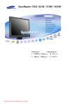 Samsung SyncMaster 931BF User Guide Manual