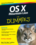 OS X Mountain Lion For Dummies