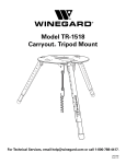 Model TR-1518 Carryout® Tripod Mount