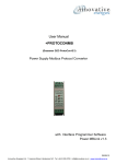 PROTOCONMB Modubus protocol converter
