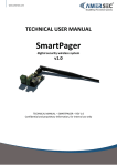 TECHNICAL USER MANUAL SmartPager