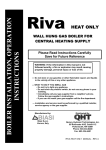Biasi Riva Compact Installation Manual