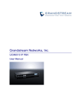 UCM6510 User Manual - Grandstream Networks