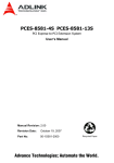 PCES-8581-4S PCES-8581-13S PCI Express- to-PCI