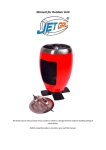 Jet Grill owner manual in PDF