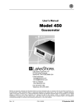 Model 450 - Lake Shore Cryotronics, Inc.