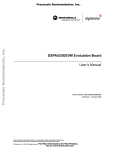 DSPAUDIOEVM Evaluation Board