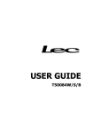 USER Guide T5029W - Electrical Europe