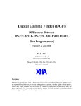 Digital Gamma Finder (DGF)
