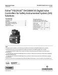 Fisher FIELDVUE™ DVC6000 SIS Digital Valve