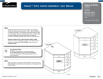Artizan™ Ortho Cabinet Installation / User Manual