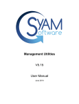 Management Utilities V5.15 User Manual