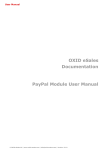 Benutzerhandbuch PayPal Standalone (Englisch)