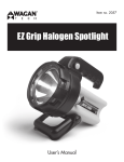 EZ Grip Halogen Spotlight