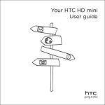 Your HTC HD mini User guide