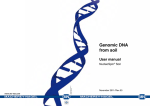 Genomic DNA from soil