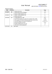 KSL56M017 User Manual