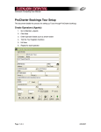 Booking Tours Setup