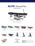 Manual Flex - Elite Chiropractic Tables