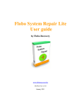 Flobo System Repair Lite User guide