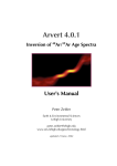 Arvert 4.0.1 - Earth and Environmental Sciences