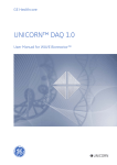 UNICORN™ DAQ 1.0 - GE Healthcare Life Sciences