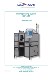 Ink Dispensing System CD14/15 User Manual - Vale