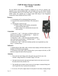 CMP-03 Solar Charge Controller