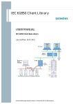 User Manual Server Library IEC61850 v.1.0