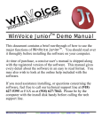 Junior Demo Manual PDF