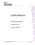 USER MANUAL