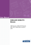 User Manual SOM-4455 SOM-ETX Module