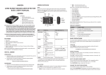 uniden long range radar/laser detector basic user`s manual lrd950