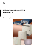 HiPath 3000/Hicom 150 H Version 1.2