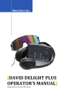 DAVID Delight Plus Operator`s Manual