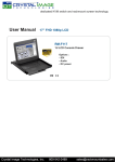 Rackmount Monitor User Manual