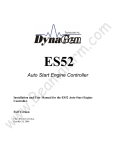 Dynagen ES52 Manual