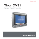 Thor CV31 Vehicle-Mount Computer User Manual