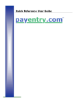 Payentry User Guide
