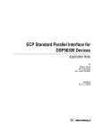 ECP Standard Parallel Interface for DSP56300 Devices