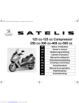 Peugeot Peugeot Satelis 125 User Manual