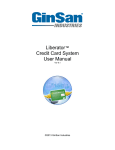 Liberator™ Credit Card System User Manual