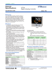 Yokogawa UT75A Digital Indicating Controller Data